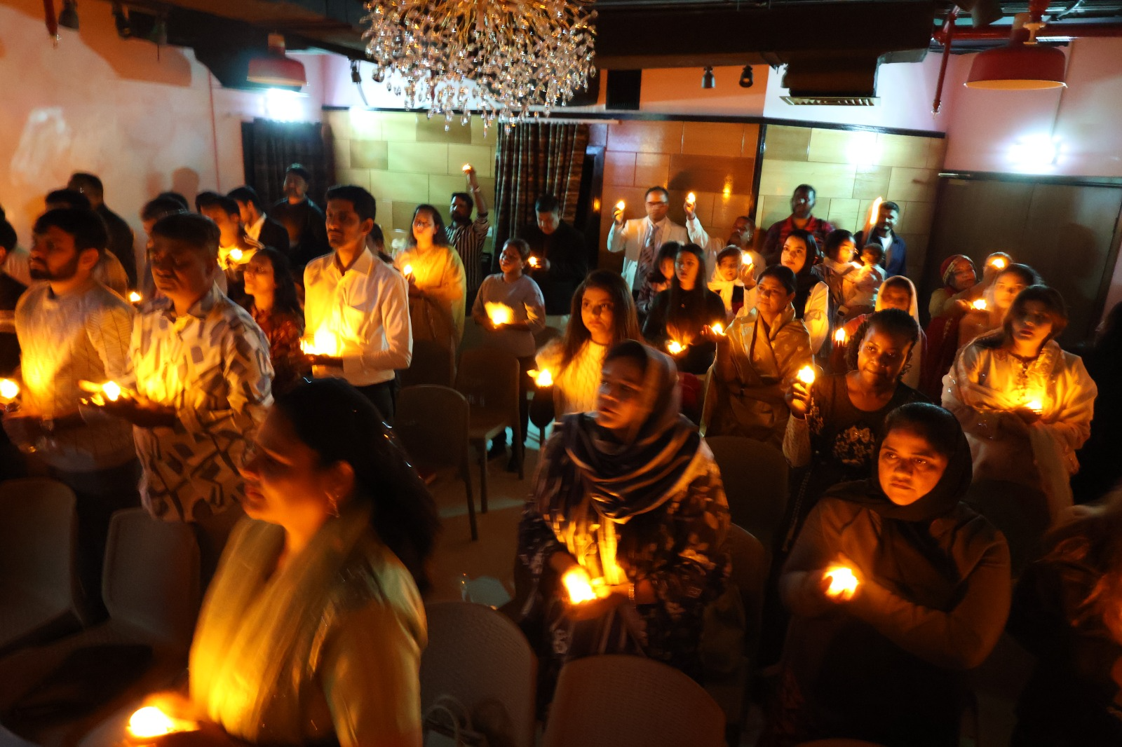 Candlelight prayer